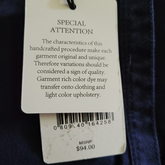 High Rise Ankle Skinny Denim Jegging Jeans Size 24 - Picture 8 of 11